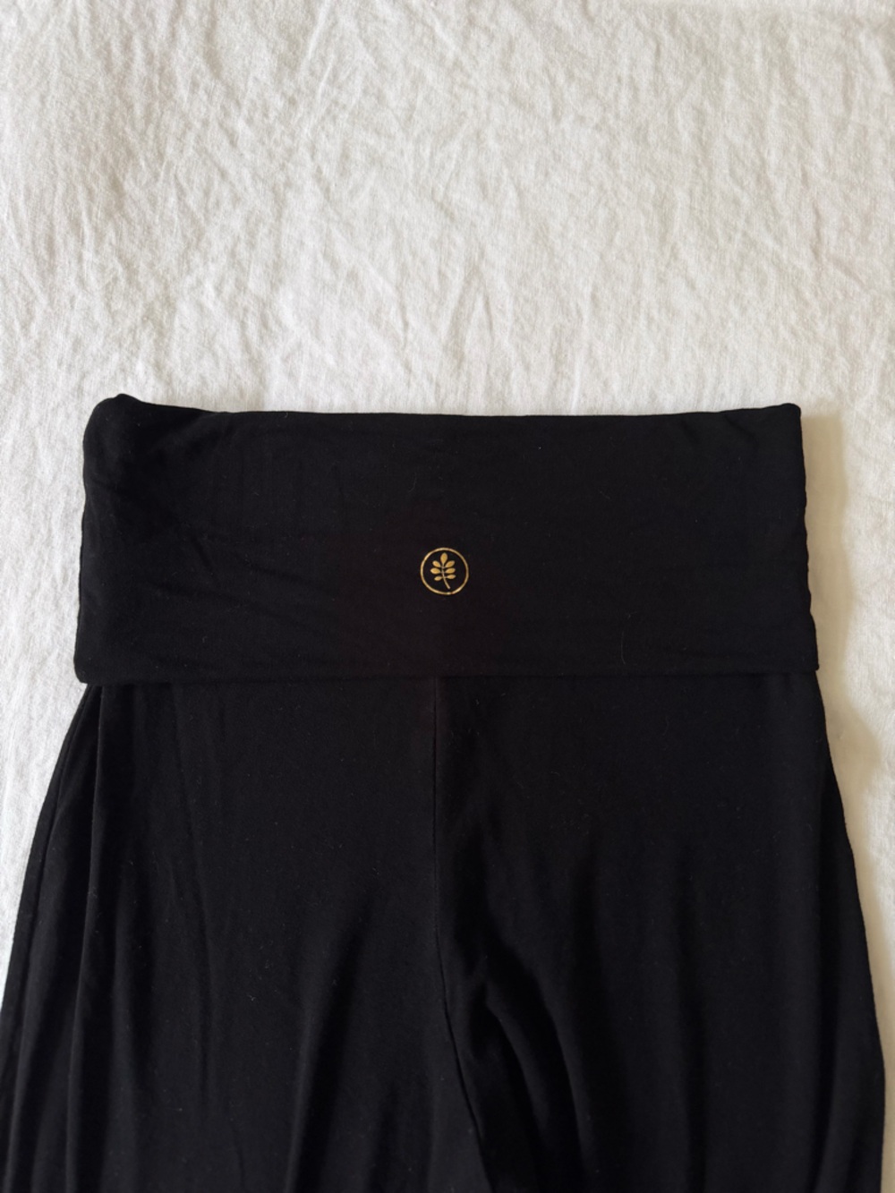 Indigo Luna Agni Flares - black, black fold over flare leggings - Picture 8 of 8